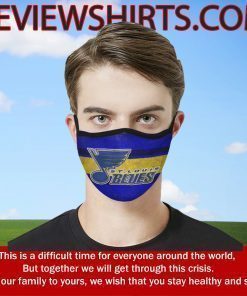 St. Louis Blues Flag US Cloth Face Mask