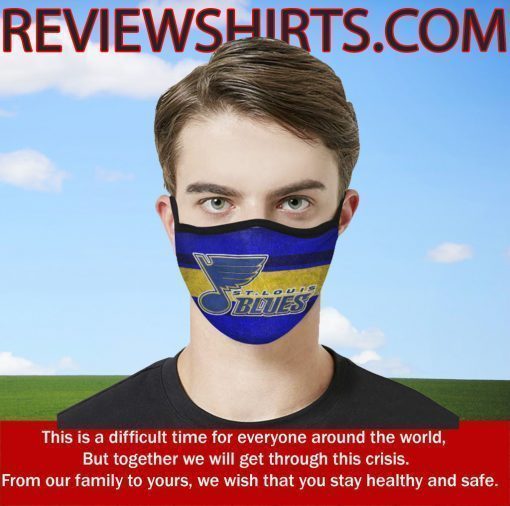 St. Louis Blues Flag US Cloth Face Mask