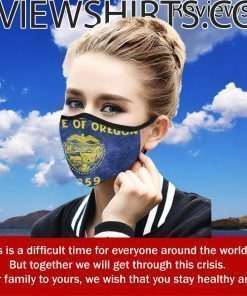 State Of Oregon US Cloth Face Mask