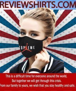 Logo Supeme Dope Nike Cloth Face Masks
