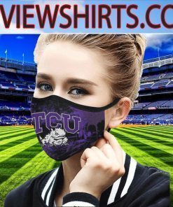 TCU HORNED FROGS Face Mask Cloth Face Mask
