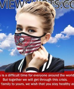 Tampa Bay Buccaneers Flag US Cloth Face Mask