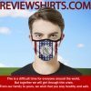 America FLag Detroit Seal Michigan America FLag Detroit Seal Michigan Cloth Face MaskCloth Face Mask