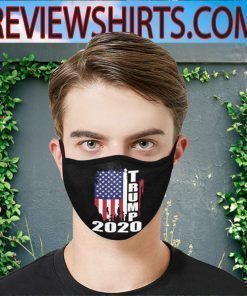 Trump 2020 American Flag US Cloth Face Mask