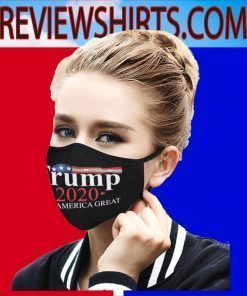 Trump 2020 Make America Great Again Flag US Cloth Face Mask