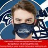 US Seattle Seahawks Face Mask