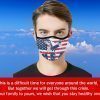 USA Flag of America Face Mask – Filter Face Mask US