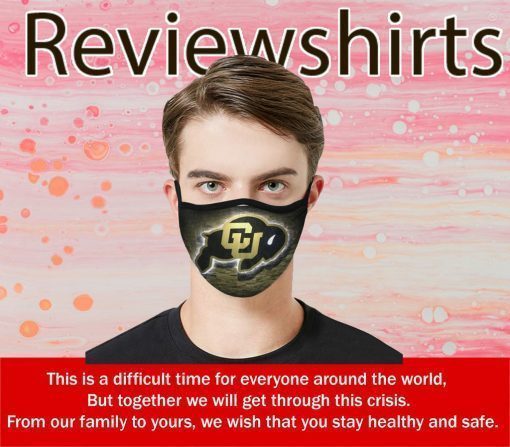University of Colorado Athletics Buffaloes Cloth Face Mask