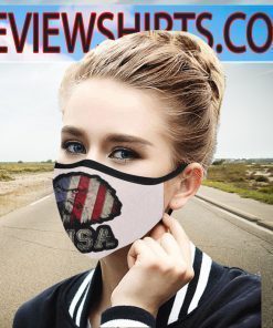 Usa Flag Bald eagle liberty 4th july Independence Day USA Masks #FaceMask