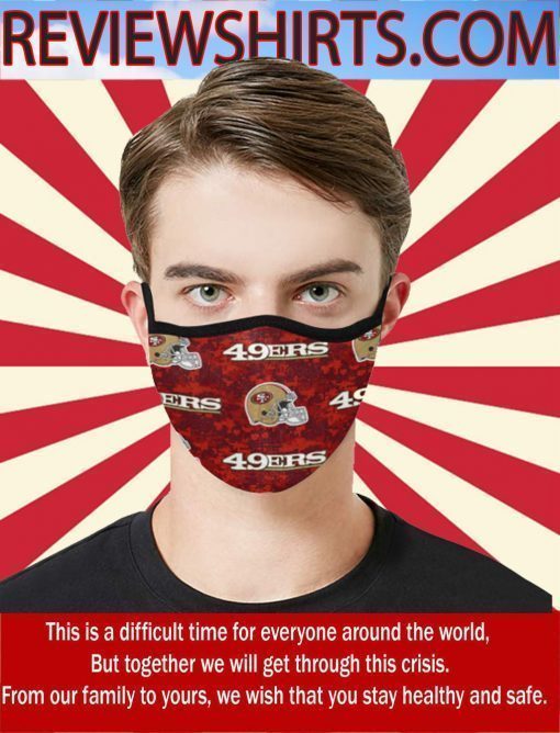 San Francisco 49ers Face Mask - Cloth Face Mask US San Francisco