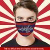 Washington Capitals Flag US Cloth Face Mask