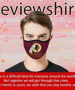 Washington Redskins Face Mask Filter MP2.5