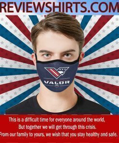 Sale For Washington Valor Face Masks