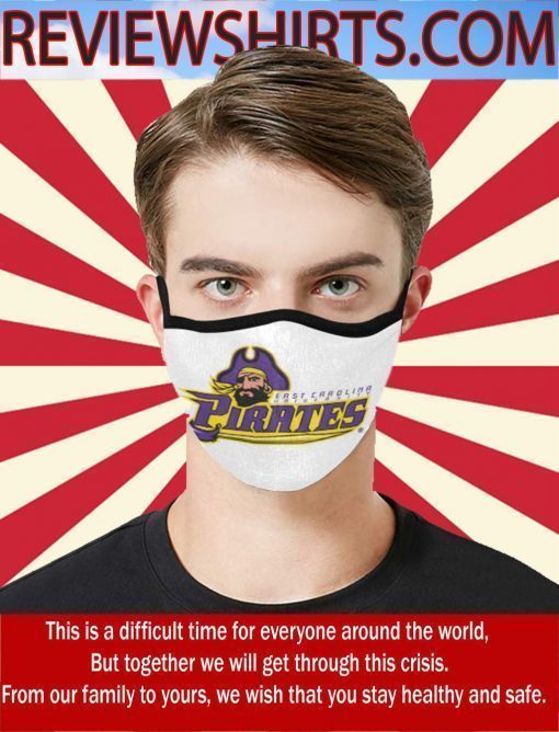 East Carolina Pirates Cloth Face Mask US - Face Mask Activated Carbon – High Quality Face Masks