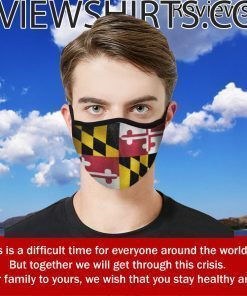 Maryland US State Cloth Face Mask