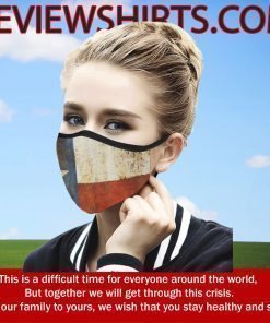 Texas Flag Face Mask US