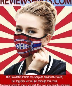 Montreal Canadiens Cloth Face Mask US