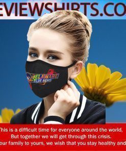 logo Delaware Blue Hens Cloth Face Masks - University of Delaware 2020
