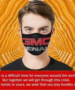 logo GMC Face Mask Antibacterial Fabric