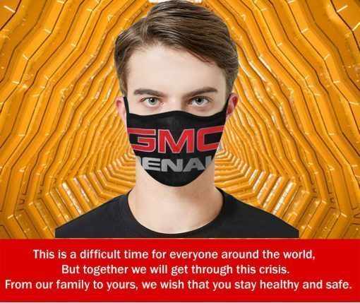 logo GMC Face Mask Antibacterial Fabric