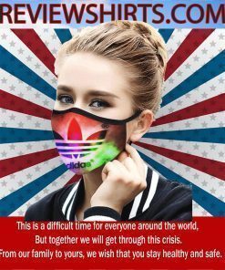 logo trademark adidas Cloth Face Mask