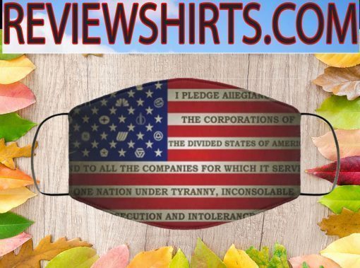 AMERICA, ANARCHY, DARK, FLAG, HORROR, HUMOR, SADIC, STATEMENT FACE MASK