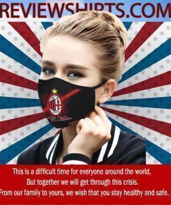 Logo Ac Milan 2020 Face Masks