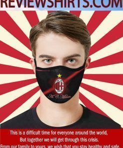 Logo Ac Milan 2020 Face Masks