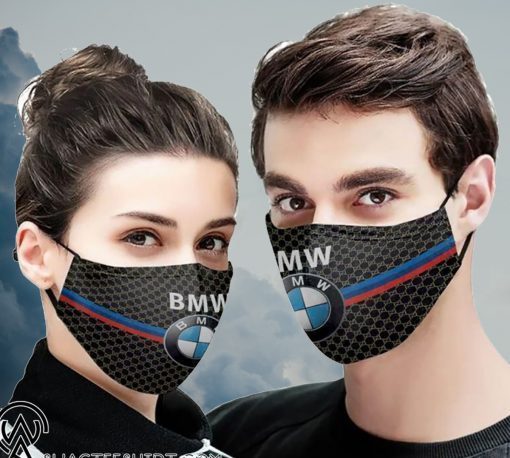 BMW car symbol filter face mask