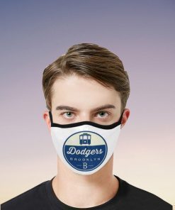 BROOKLYN DODGERS FACE MASK MADE IN USA