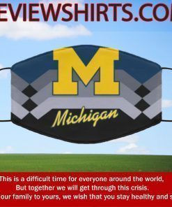 MICHIGAN WOLVERINES FACE MASKMICHIGAN WOLVERINES FACE MASK