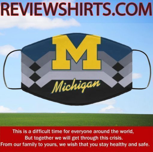 MICHIGAN WOLVERINES FACE MASKMICHIGAN WOLVERINES FACE MASK