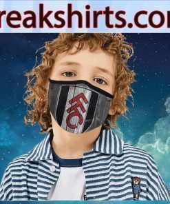 Fulham F.C Football Club Cloth Face Masks - Face Mask Activated Carbon