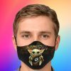 Baby Yoda Hugs Green Bay Packers Face Mask