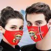 Baby yoda coca-cola all over printed face mask made in usa