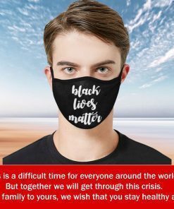 Black lives matter - Justice for George Floyd Face Mask Archives