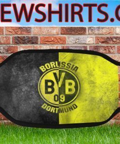 Borussia Dortmund Soccer Team Face Masks