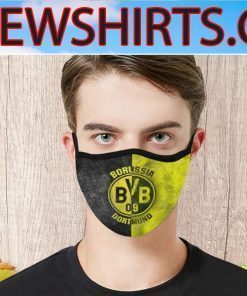 Borussia Dortmund Soccer Team Face Masks