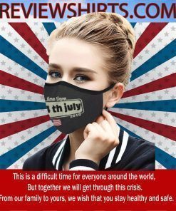 4 th of july, independence day Gift Father's Day Face Mask