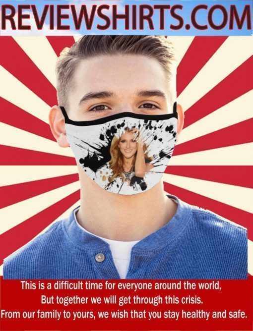 Celine Dion Face Mask Filter PM2.5