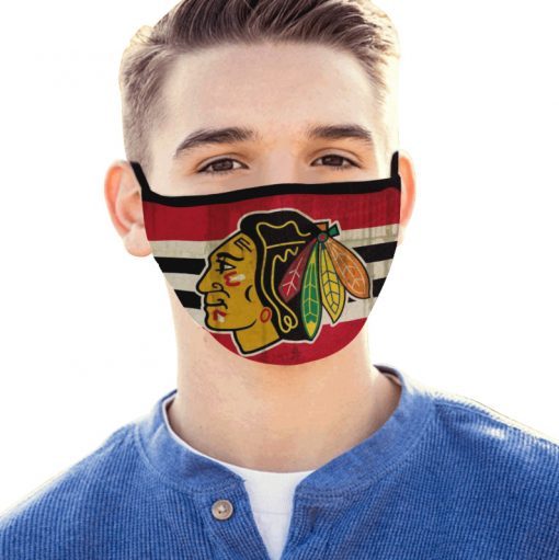 Chicago Blackhawks New Face Mask Filter US 2020