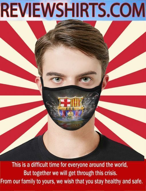 FC Barcelona Football Team Face Masks