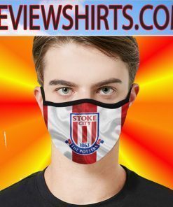 FC Stoke City Cloth Face MaFC Stoke City Cloth Face Maskssks