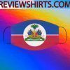 Haitian Flag Face Mask