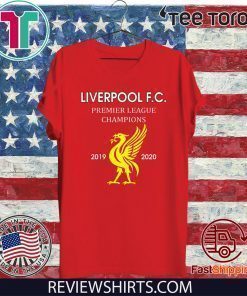 Liverpool FC Premier League Champions 2019 2020 Shirt