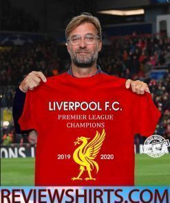 Liverpool FC Premier League Champions 2019 2020 Shirt