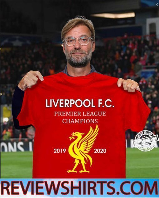 Liverpool FC Premier League Champions 2019 2020 Shirt