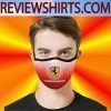 Logo Car Ferrari Famous Brand Face Masks