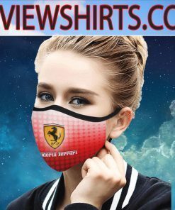 Logo Car Ferrari Famous Brand Face Masks