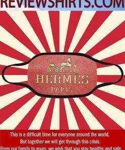 Logo Hermès Trademark Face Masks